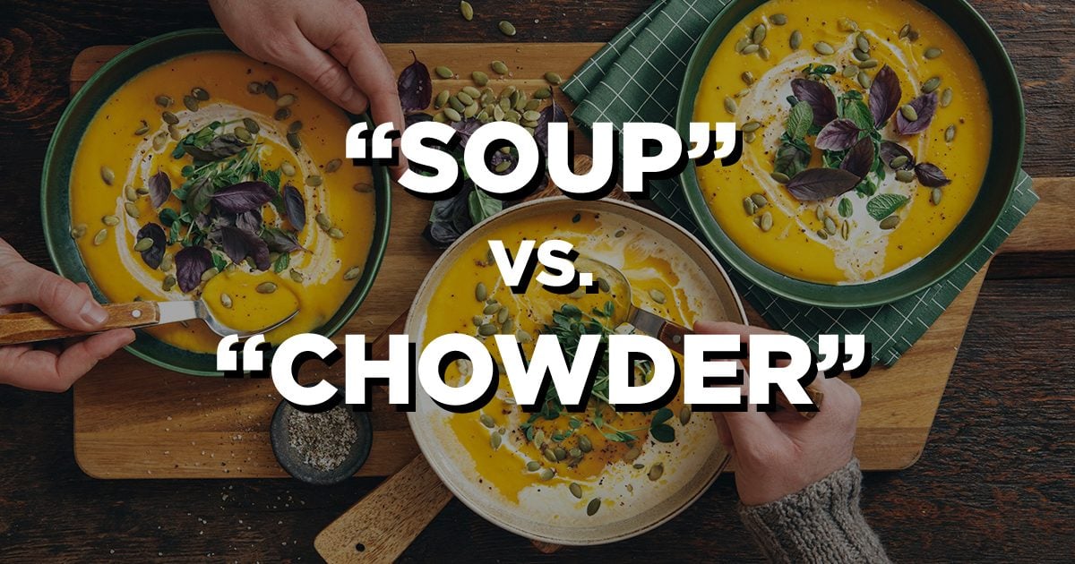 Chowder vs Soup vs Bisque: Differentiating Creamy Soups