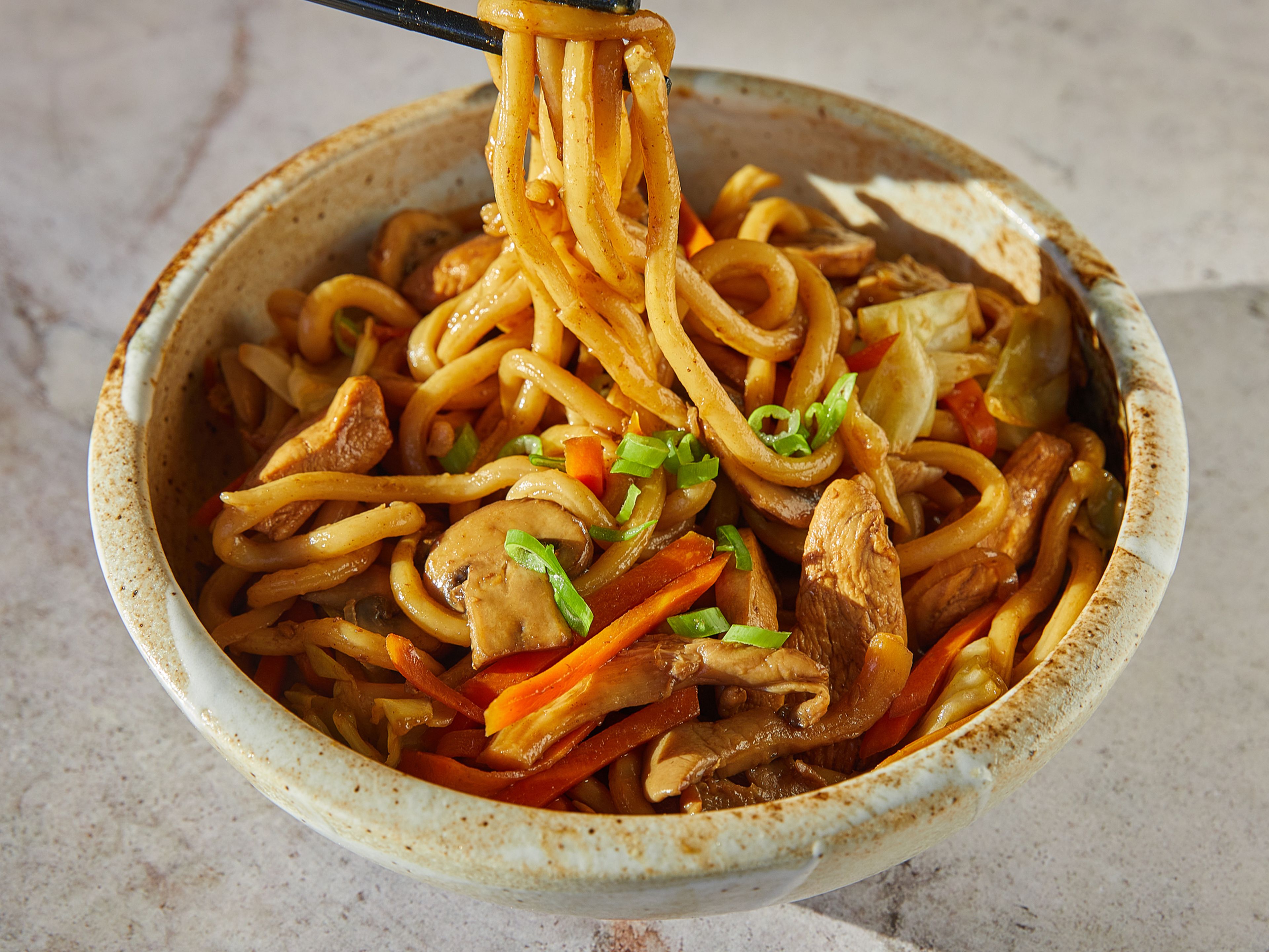 Chicken Udon Stir Fry: Creating Flavorful Asian Dishes